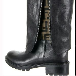 Fendi Zucca Sold out knee high boots